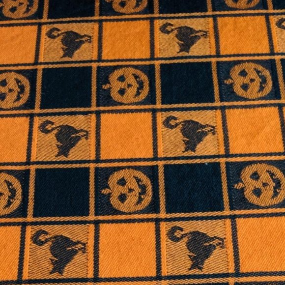 Halloween Table Runner Pumpkin Home Decor Decorative Cloth Holiday Decoration - Picture 2 of 5